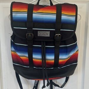 DIXXON Vibrant Striped serape Backpack